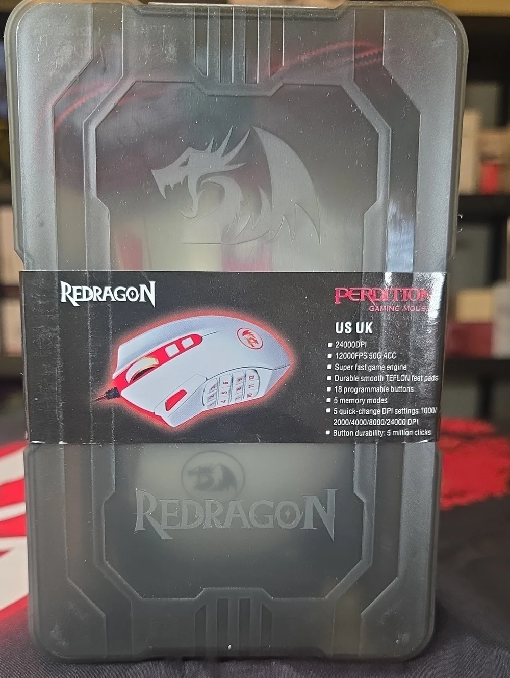 REDDRAGON Gaming Mouse - FACTORY SEALED